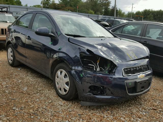 1G1JA5SH4G4125581 - 2016 CHEVROLET SONIC LS BLUE photo 1