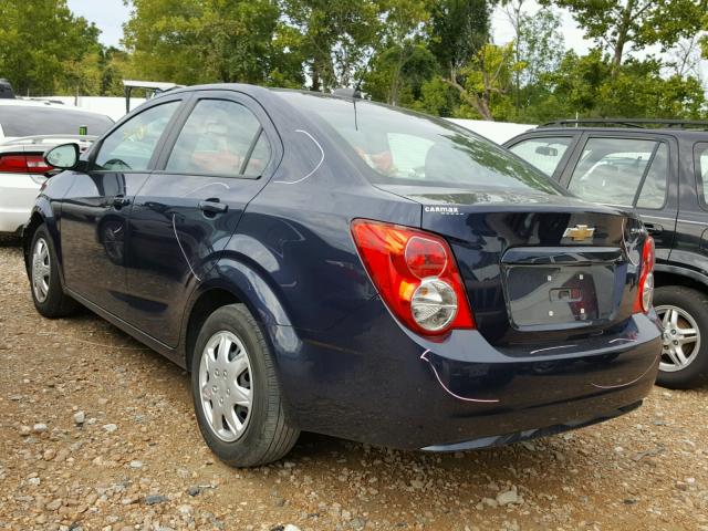 1G1JA5SH4G4125581 - 2016 CHEVROLET SONIC LS BLUE photo 3