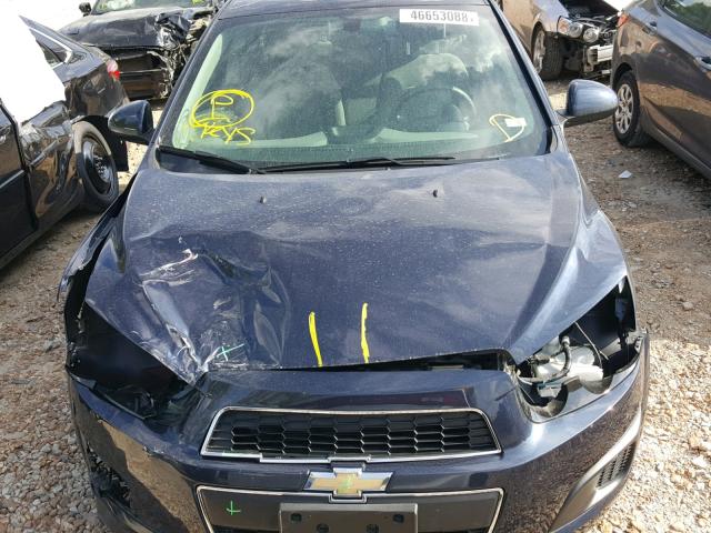 1G1JA5SH4G4125581 - 2016 CHEVROLET SONIC LS BLUE photo 7