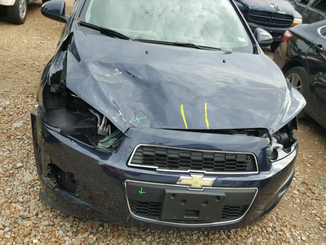 1G1JA5SH4G4125581 - 2016 CHEVROLET SONIC LS BLUE photo 9