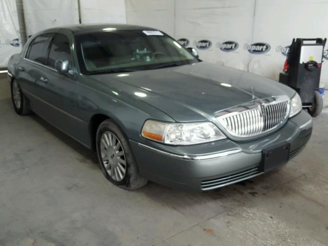 1LNHM81W04Y649633 - 2004 LINCOLN TOWN CAR E TEAL photo 1