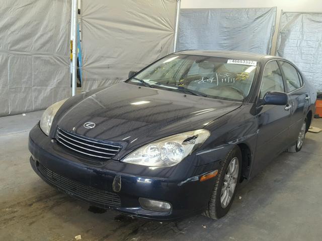 JTHBF30G325006644 - 2002 LEXUS ES 300 BLUE photo 2