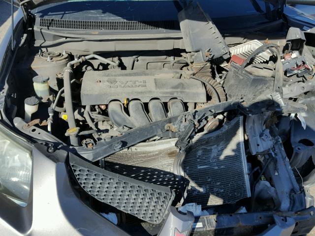 5Y2SL648X3Z445591 - 2003 PONTIAC VIBE GRAY photo 7