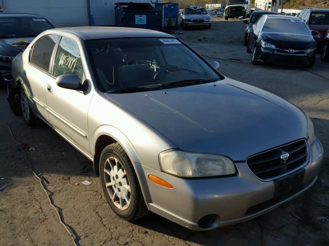 JN1CA31D01T606303 - 2001 NISSAN MAXIMA BEIGE photo 1