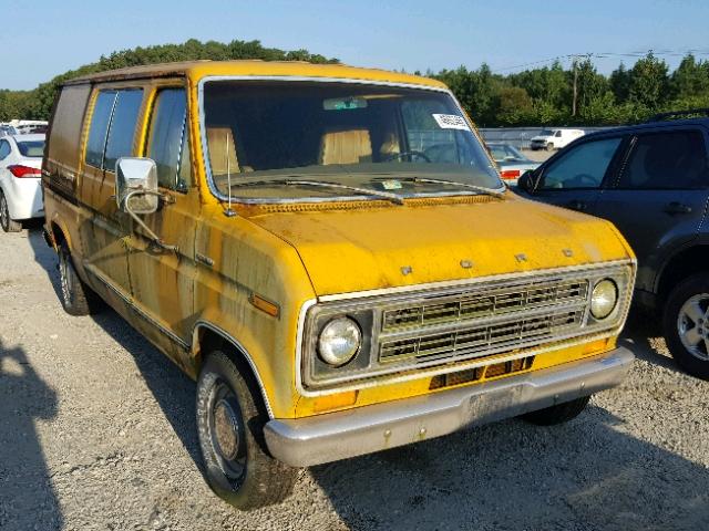 E14HHB12256 - 1976 FORD CHATEAU YELLOW photo 1