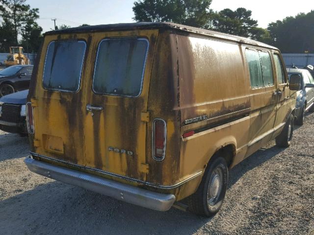 E14HHB12256 - 1976 FORD CHATEAU YELLOW photo 4