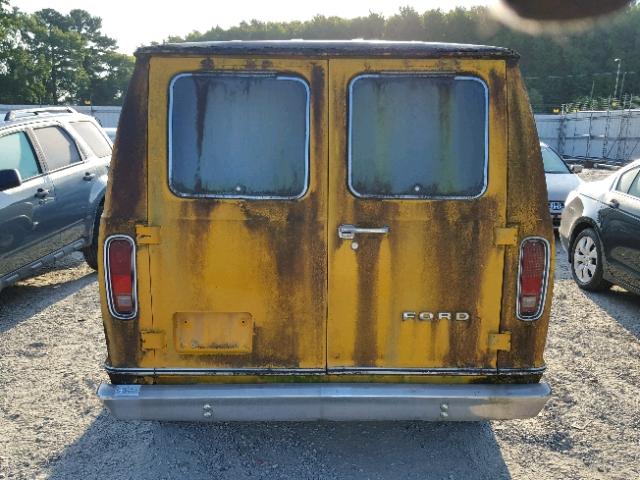 E14HHB12256 - 1976 FORD CHATEAU YELLOW photo 9