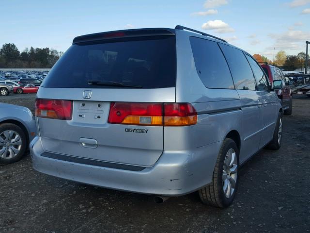 5FNRL18043B070843 - 2003 HONDA ODYSSEY EX GRAY photo 4