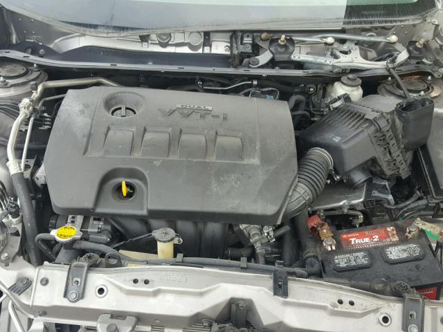 2T1BURHE8FC237674 - 2015 TOYOTA COROLLA L GOLD photo 7