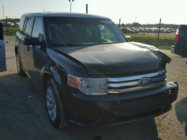 2FMDK51C39BA94383 - 2009 FORD FLEX SE BLACK photo 1