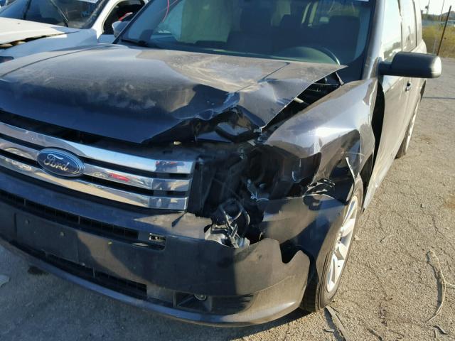 2FMDK51C39BA94383 - 2009 FORD FLEX SE BLACK photo 9