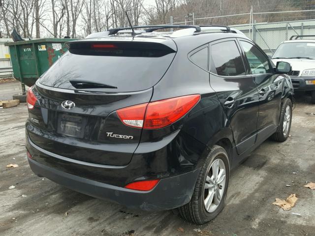 KM8JU3AC3DU660806 - 2013 HYUNDAI TUCSON GLS BLACK photo 4