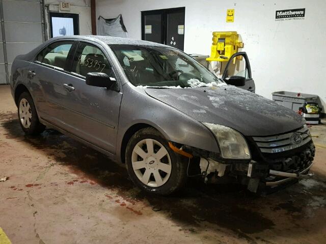 3FAHP06Z67R251187 - 2007 FORD FUSION S SILVER photo 1