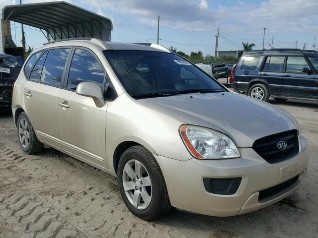 KNAFG526677083937 - 2007 KIA RONDO LX GRAY photo 1