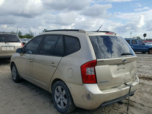 KNAFG526677083937 - 2007 KIA RONDO LX GRAY photo 3