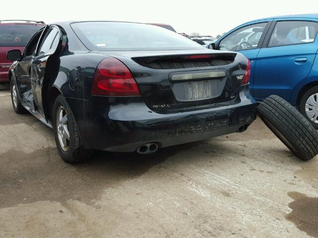 2G2WP522341299287 - 2004 PONTIAC GRAND PRIX BLACK photo 3
