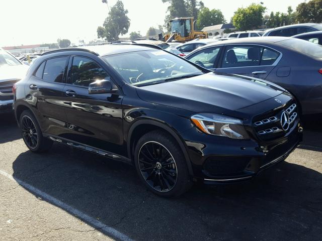 WDCTG4EB1JJ507120 - 2018 MERCEDES-BENZ GLA 250 BLACK photo 1