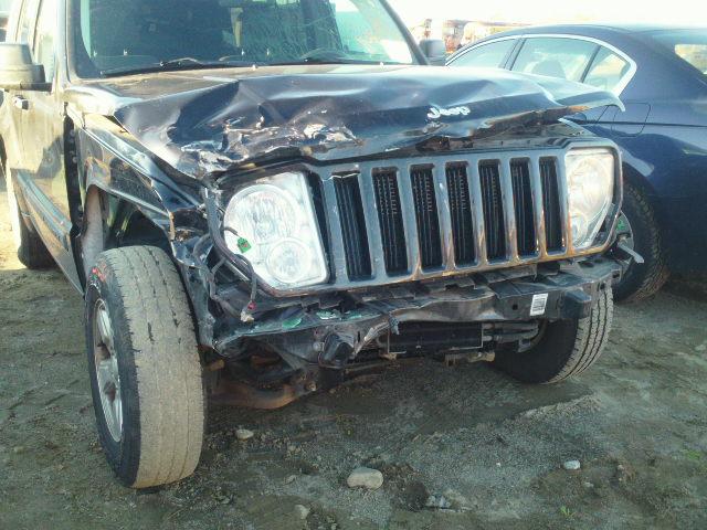 1C4PJMAK8CW140155 - 2012 JEEP LIBERTY SP BLACK photo 9