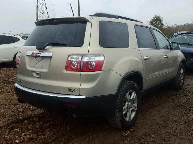 1GKER23D99J201090 - 2009 GMC ACADIA SLT თაფლისფერი ფოტო 4