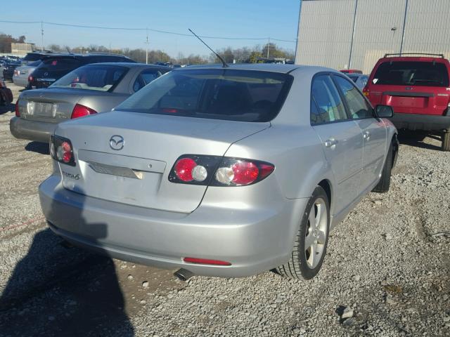 1YVHP80C285M47994 - 2008 MAZDA 6 I SILVER photo 4