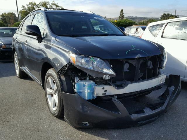 2T2BK1BAXBC115787 - 2011 LEXUS RX 350 GRAY photo 1