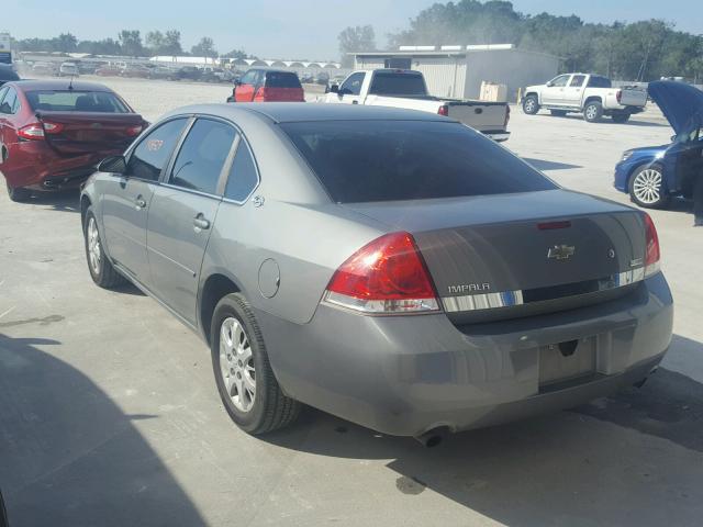 2G1WS553781249389 - 2008 CHEVROLET IMPALA POL GRAY photo 3