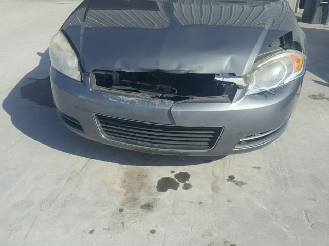 2G1WS553781249389 - 2008 CHEVROLET IMPALA POL GRAY photo 9