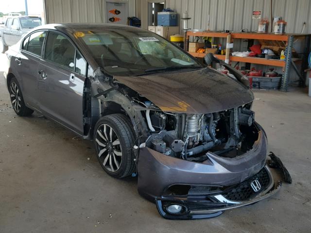 19XFB2F98FE063563 - 2015 HONDA CIVIC EXL 石墨色 照片 1