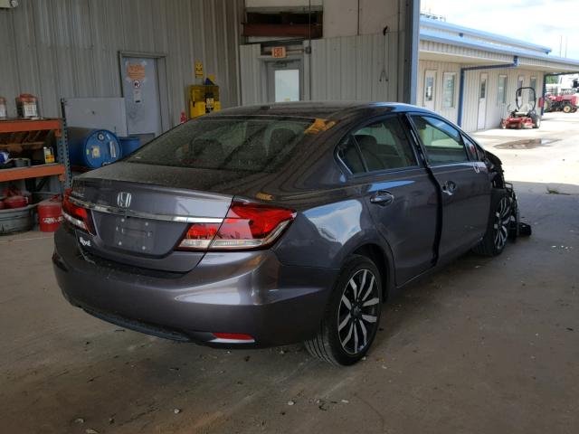 19XFB2F98FE063563 - 2015 HONDA CIVIC EXL 石墨色 照片 4
