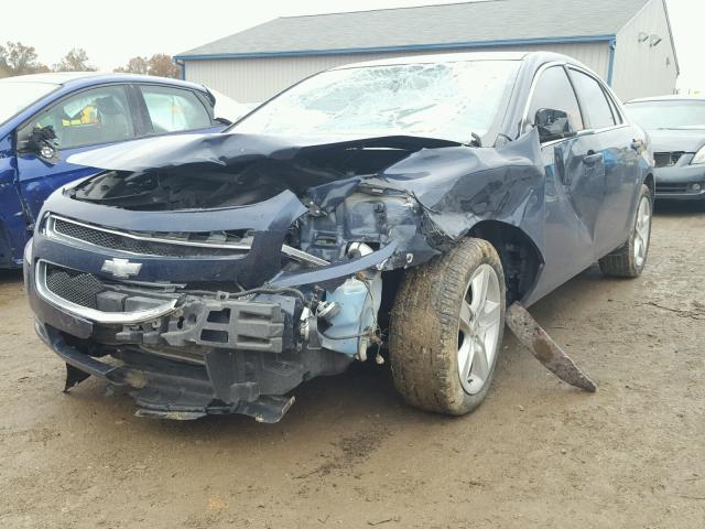 1G1ZB5E14BF174467 - 2011 CHEVROLET MALIBU LS Mavi foto 2