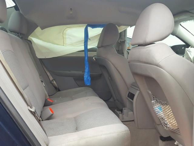 1G1ZB5E14BF174467 - 2011 CHEVROLET MALIBU LS Mavi foto 6