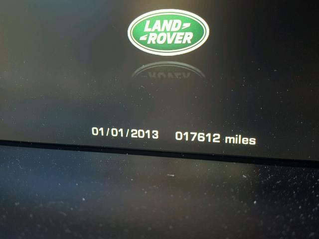 SALGS2EF1GA264973 - 2016 LAND ROVER RANGE ROVE BLACK photo 8