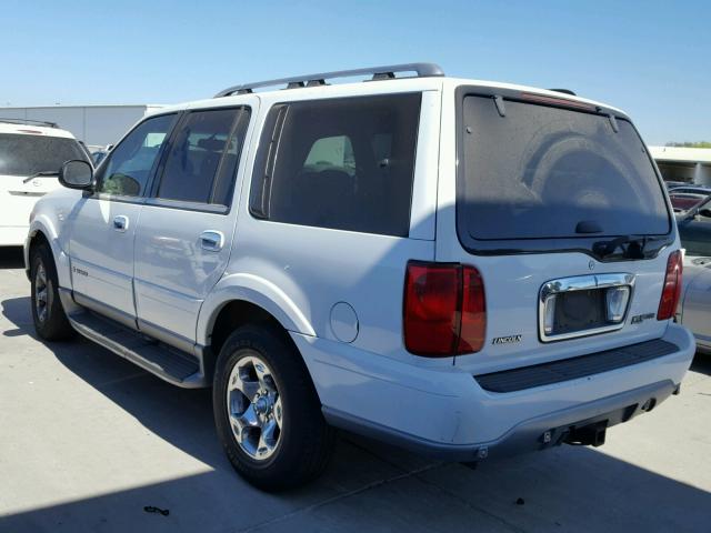 5LMFU28A91LJ03806 - 2001 LINCOLN NAVIGATOR Beyaz fotoğraf 3