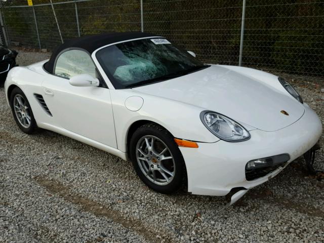 WP0CA29838U711078 - 2008 PORSCHE BOXSTER WHITE photo 1