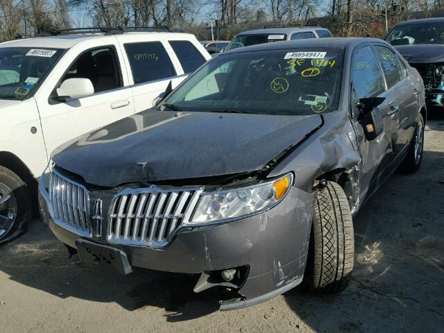 3LNHL2JC7BR765476 - 2011 LINCOLN MKZ GRAY photo 2