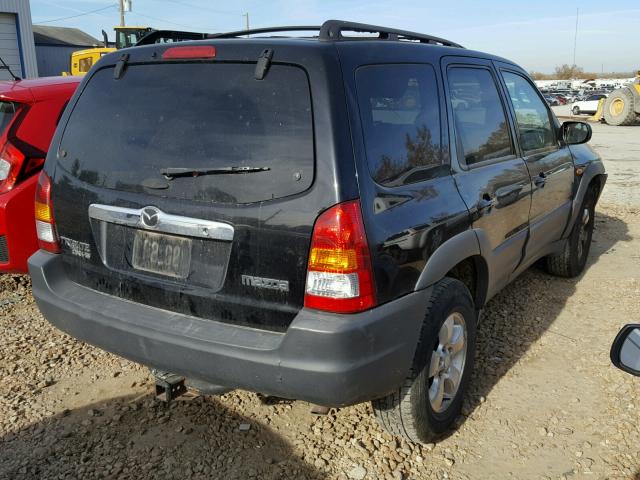 4F2YU06191KM41624 - 2001 MAZDA TRIBUTE DX 黑色 照片 4