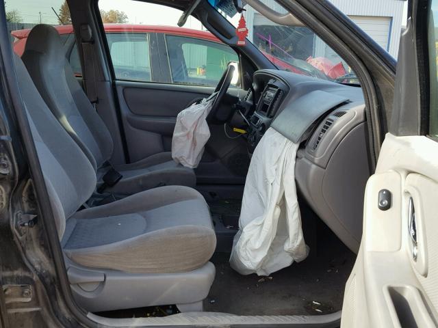 4F2YU06191KM41624 - 2001 MAZDA TRIBUTE DX 黑色 照片 5