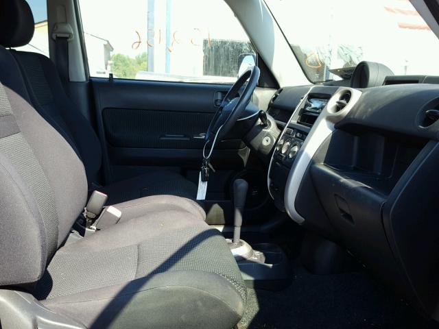 JTLKT324750186293 - 2005 TOYOTA SCION XB Марун фото 5