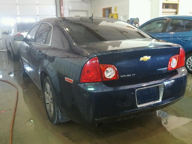 1G1ZC5E19BF188779 - 2011 CHEVROLET MALIBU 1LT 蓝色 照片 3
