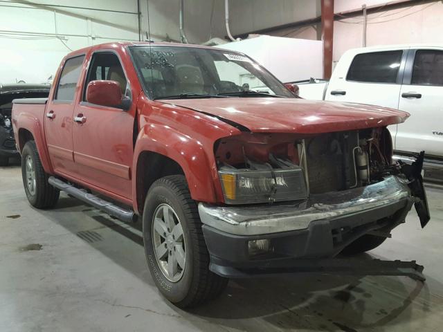 1GCHSDFE1C8100492 - 2012 CHEVROLET COLORADO L RED photo 1