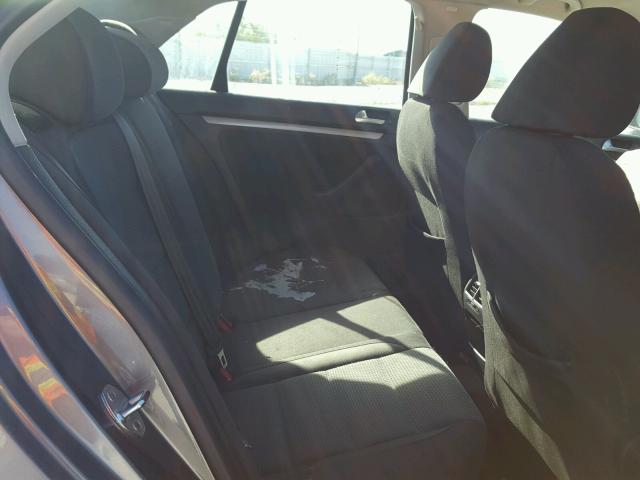 3VWJZ7AJXAM079652 - 2010 VOLKSWAGEN JETTA S Grafit foto 6