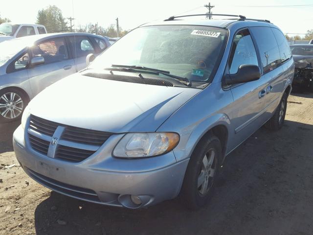 2D8GP44LX6R802545 - 2006 DODGE GRAND CARA BLUE photo 2