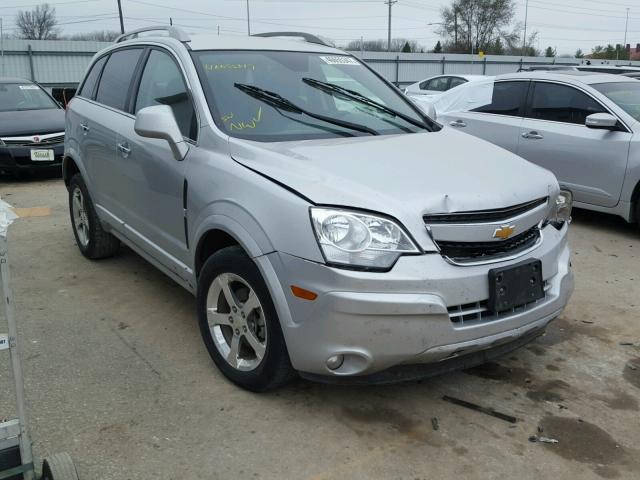 3GNFL3EK6DS514342 - 2013 CHEVROLET CAPTIVA LT SILVER photo 1