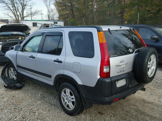 SHSRD78883U132517 - 2003 HONDA CR-V EX SILVER photo 3