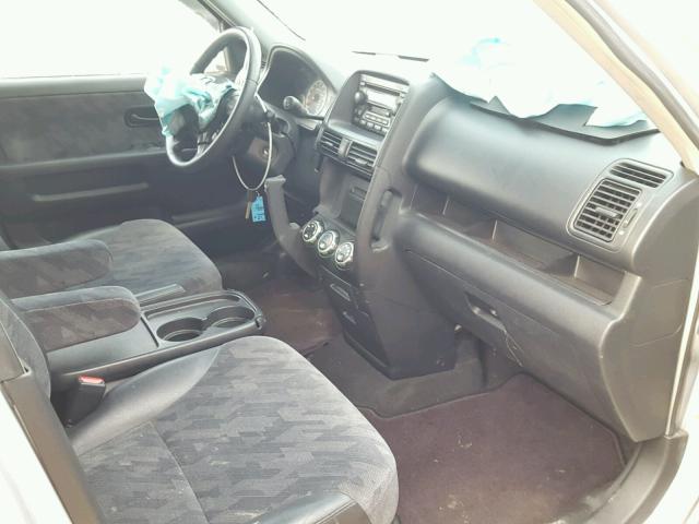 SHSRD78883U132517 - 2003 HONDA CR-V EX ვერცხლისფერი ფოტო 5
