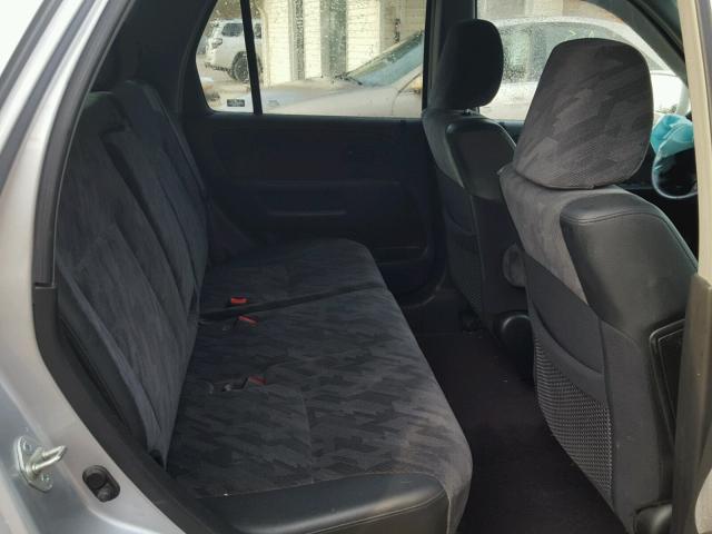 SHSRD78883U132517 - 2003 HONDA CR-V EX ვერცხლისფერი ფოტო 6