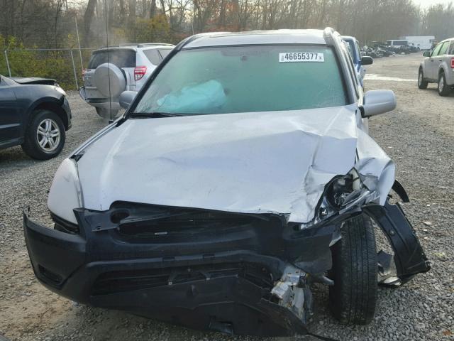 SHSRD78883U132517 - 2003 HONDA CR-V EX ვერცხლისფერი ფოტო 9