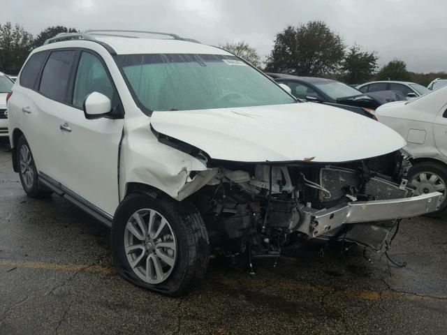 5N1AR2MN0GC666484 - 2016 NISSAN PATHFINDER WHITE photo 1