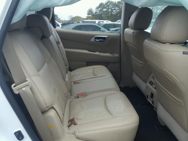 5N1AR2MN0GC666484 - 2016 NISSAN PATHFINDER WHITE photo 6
