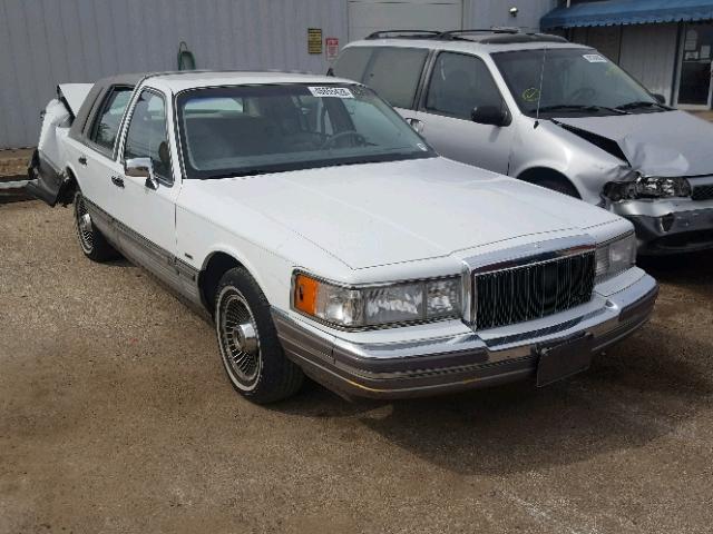 1LNCM82F2LY752057 - 1990 LINCOLN TOWN CAR S WHITE photo 1